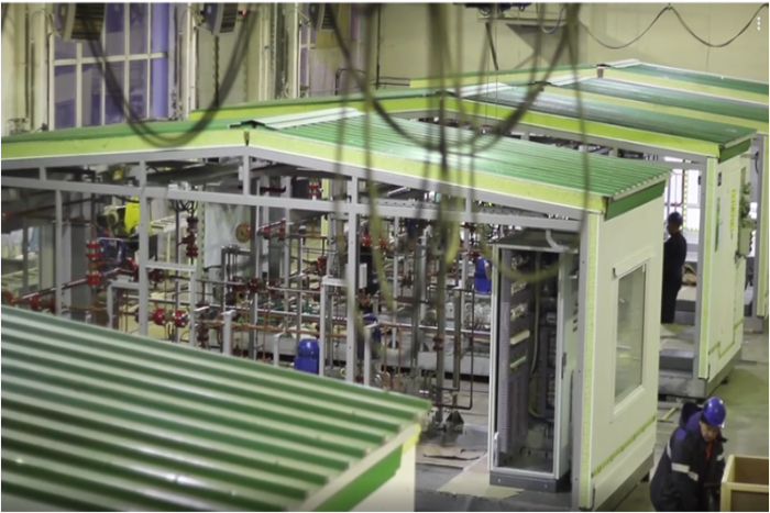 В ноябре 2018 г. отгружена первая насосная станция